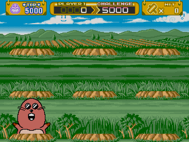 Monkey Mole Panic (USA) Screenshot 1